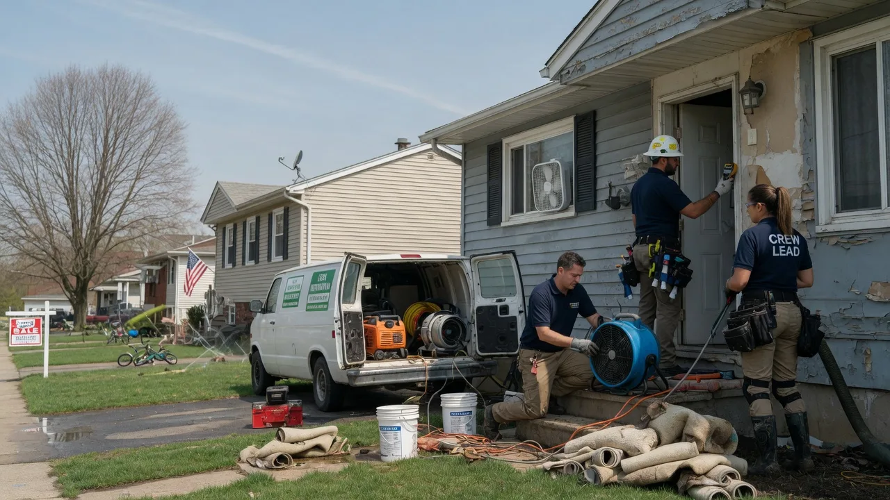 Flood Cleanup in Copper Hill, VA near me